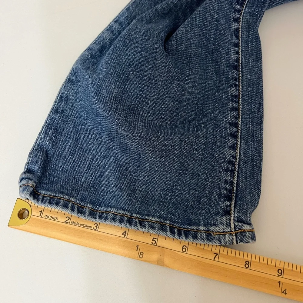 Old Navy The Flirt Women's Low Rise Denim Jeans Blue Size 12 - Picture 12 of 16